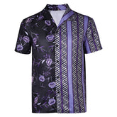 Road House 2024 Knox Printed Purple Adult Cosplay Casual Street T-shirt Costume Outfits Halloween Carnival Suit